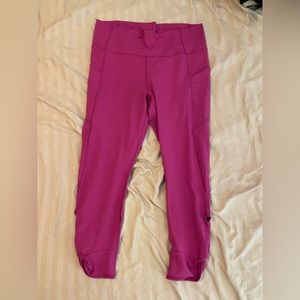 Fabletics 1X plus size cropped leggings